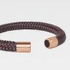 Bruine armband van touw